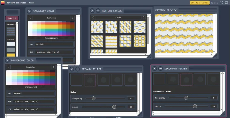Генератор бесшовных паттернов